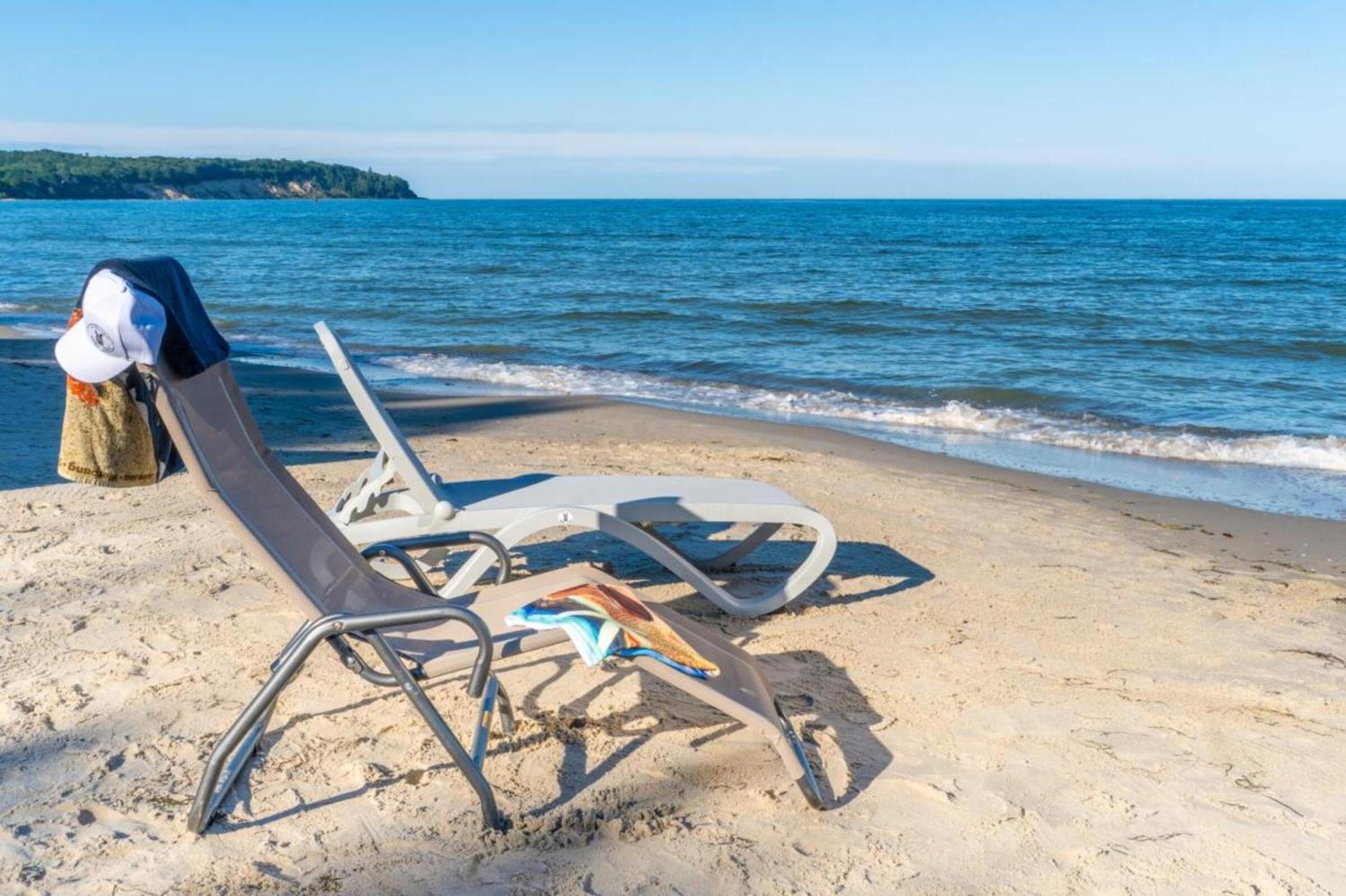Traumhaftes Appartement Mit Balkon - Odins Blick Wohnung 6 - Mit Privatstrand, Sauna Лоббе Екстер'єр фото