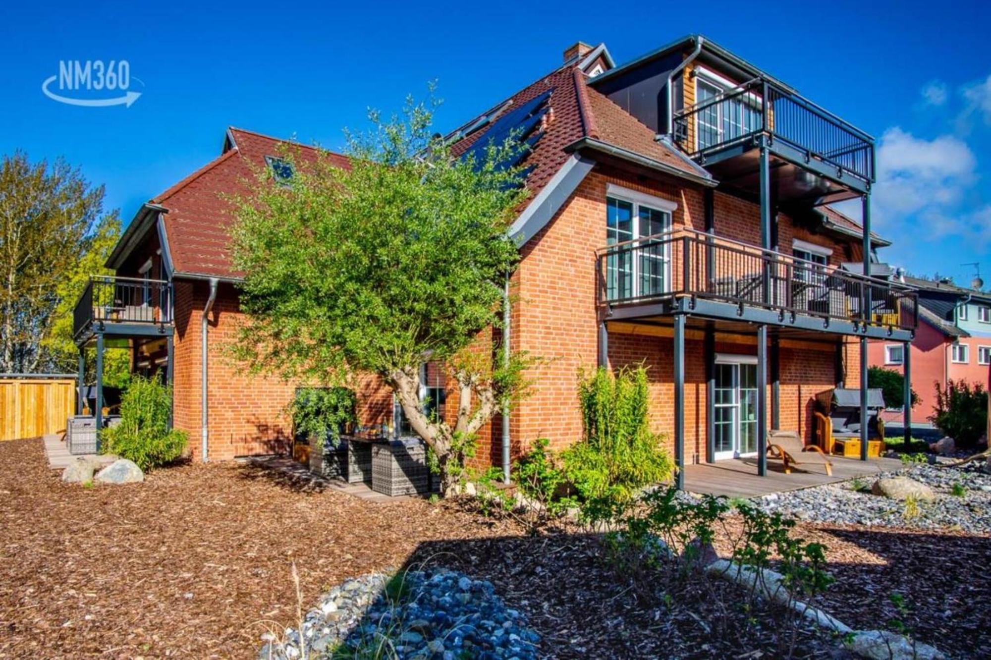 Traumhaftes Appartement Mit Balkon - Odins Blick Wohnung 6 - Mit Privatstrand, Sauna Лоббе Екстер'єр фото